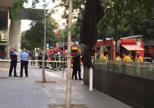 incendi hotel barcelona calor incendi hotel barcelona calor