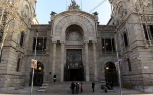 Imatge del TSJC, a Barceona.