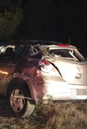 Accidente de tráfico en la AP 15 en Peralta - EuropaPress