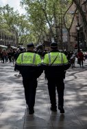 Guardia Urbana Barcelona Rambla / Carles Palacio
