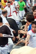 fotos cornada encierro pamplona