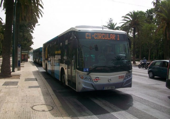 autobus  malaga