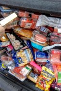 robar comida Policía Foral