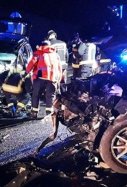 Los coches accidentados en Ostiz