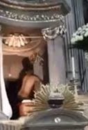 Hombre desnudo Santuario Guadalupe / Twitter