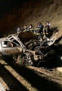 Vehículo accidentado M 50