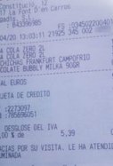 Tiquet compra / Policia Local La Font d'en Carròs