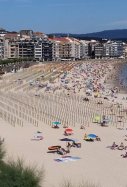 Playa Sanxenxo / Foto: Twitter @JavierG59076934