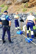 Desalojo playa / @CECOPAL_Orotava