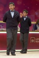 Reacción viral de un niño tras el error de su hermano en el Sorteo / Telecinco