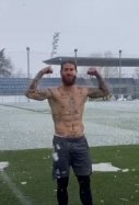 Sergio Ramos nieve / Youtube