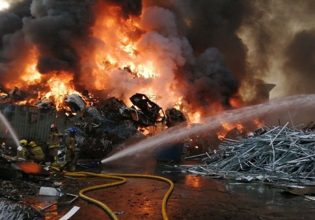 Incendi Castellbisbal / Bombers
