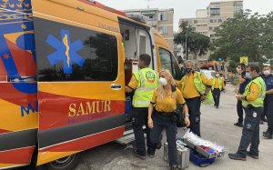 Sanitarios del Samur / Emergencias Madrid