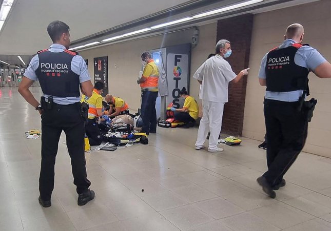 Mossos Metro Santa Eulàlia