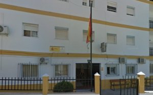 Menor Incendio Cuartel Guardia Civil isla Cristina Huelva