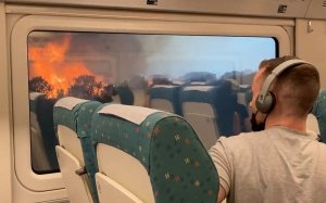 Incendi tren Zamora