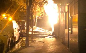 Una explosió de gas crema un bar en el barri madrileny de Carabanchel 