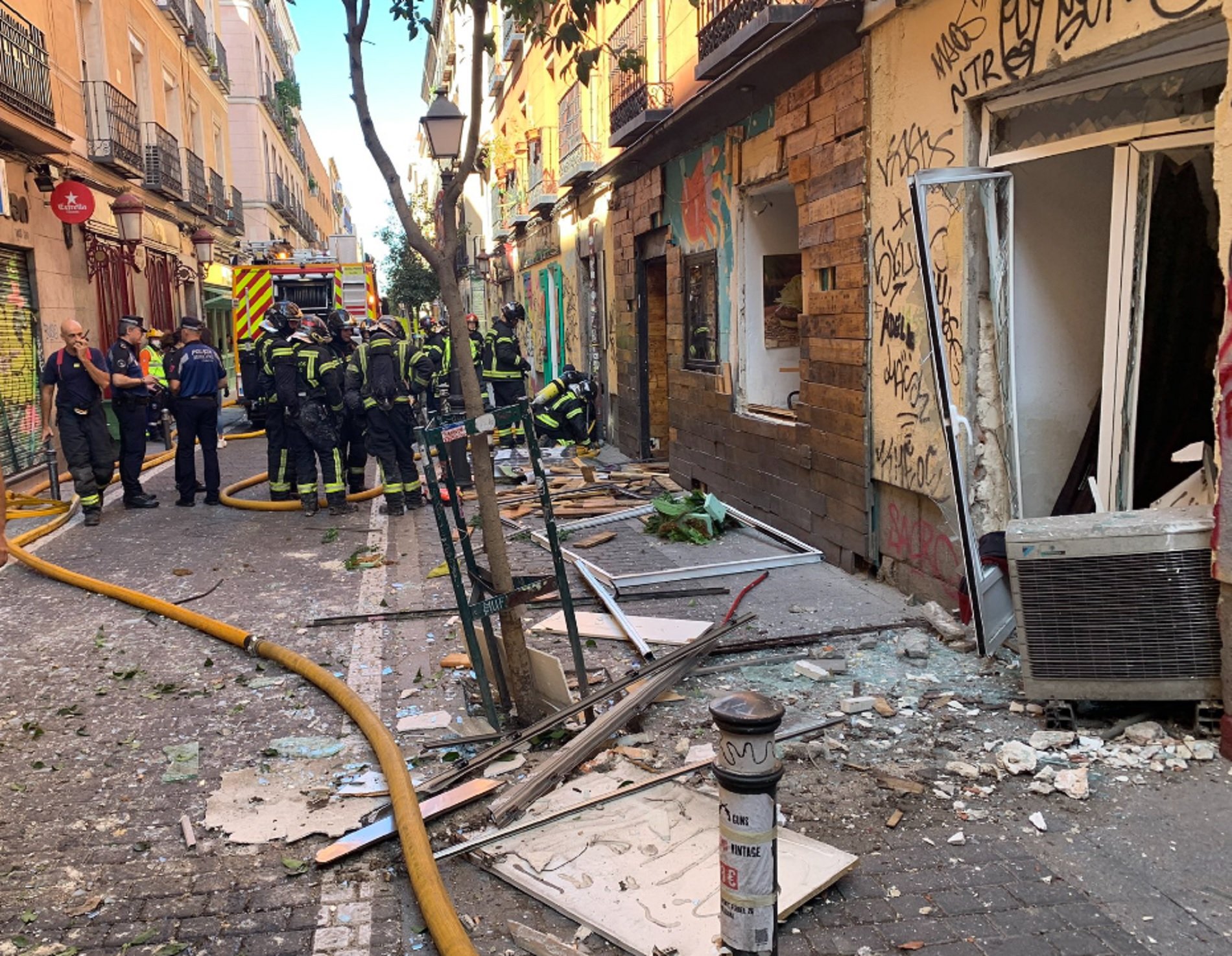 Explosión en Malasaña / Emergencias Madrid