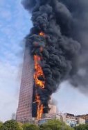 incendi rascacels xina telecom changsha