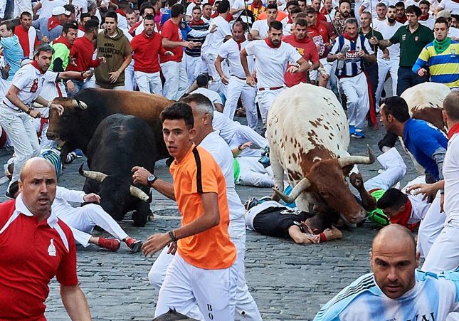 cornada encierro pamplona cornada encierro pamplona