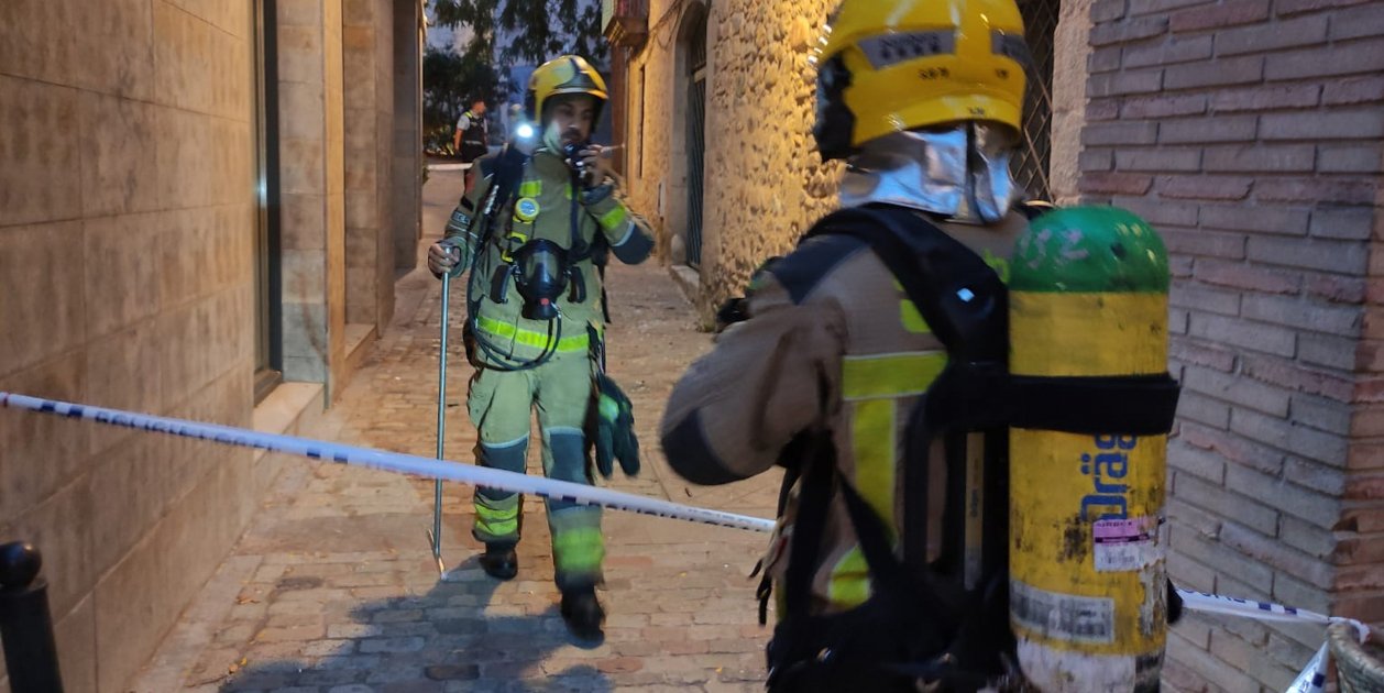 Una mujer de 99 años, herida grave en un incendio en su casa en Palafrugell