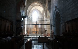 Interior del monestir de Vallbona de les Monges (Urgell) / ARXIU ACN