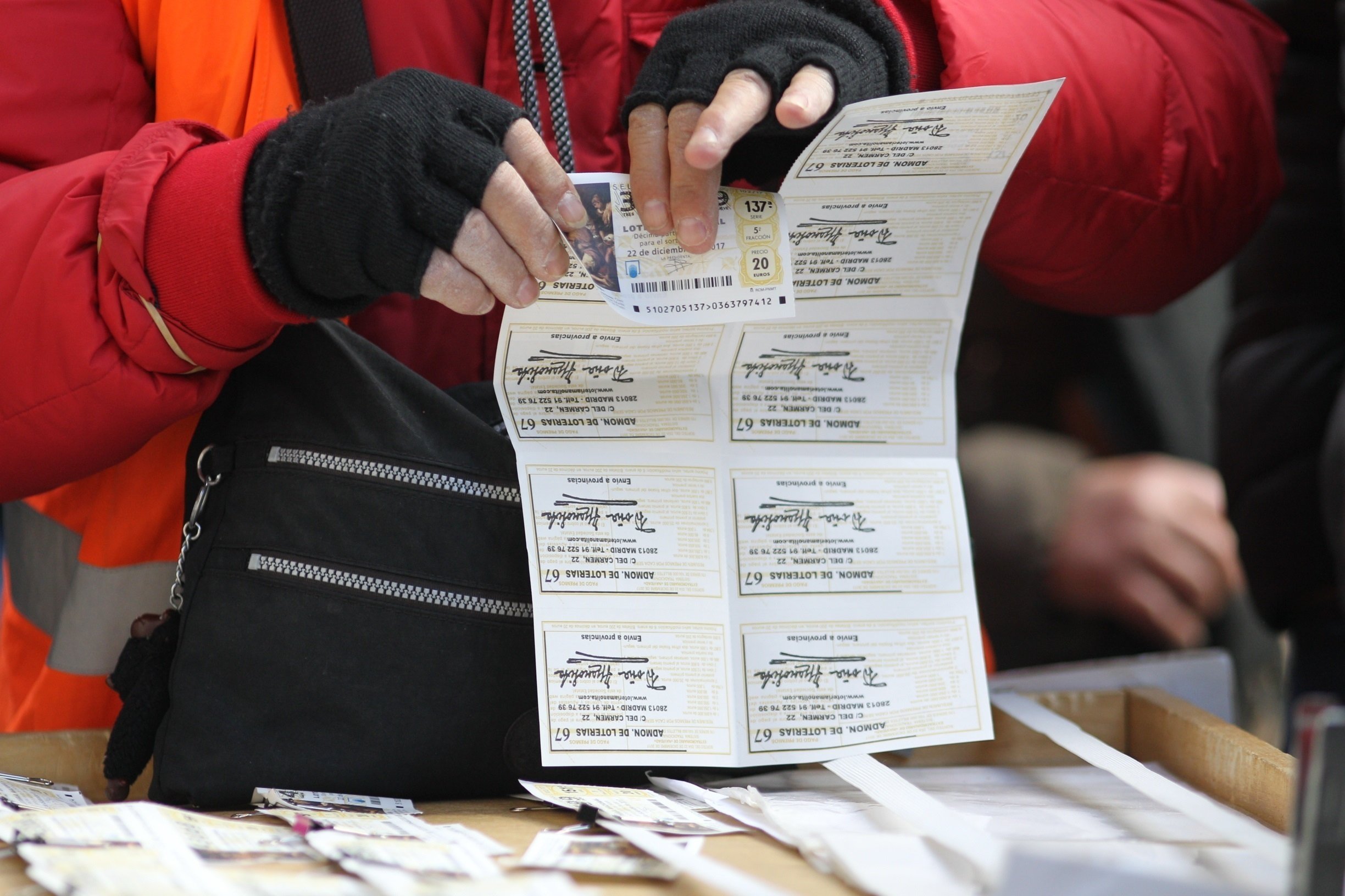 Imatge d'arxiu de butlletes de loteria / EUROPA PRESS
