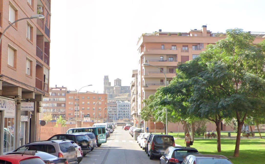 El carrer del barri de Pardinyes de Lleida on va actuar el tirador / GOOGLE STREET VIEW