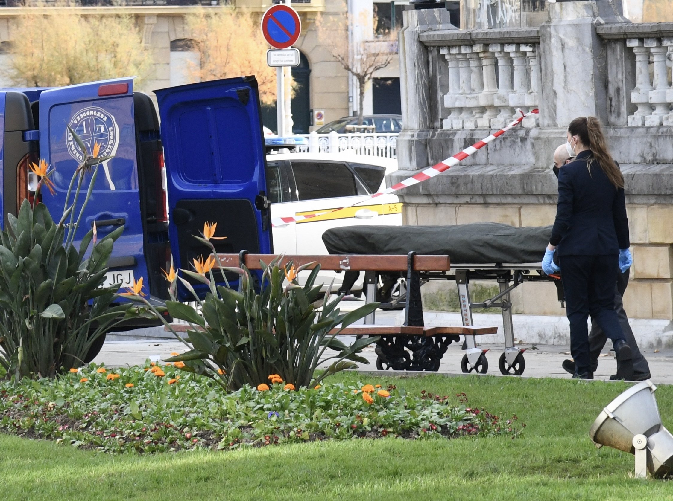 El cos sense vida del jove de 24 anys assassinat aquest diumenge de matinada a Sant Sebastià (País Basc)