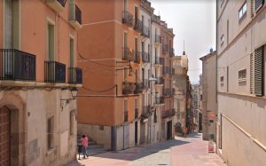 Imatge d'arxiu del carrer Cavallers de Lleida