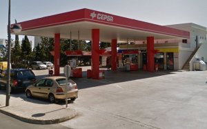 Benzinera de Mallorca on el lladre ha intentat robar diners en efectiu