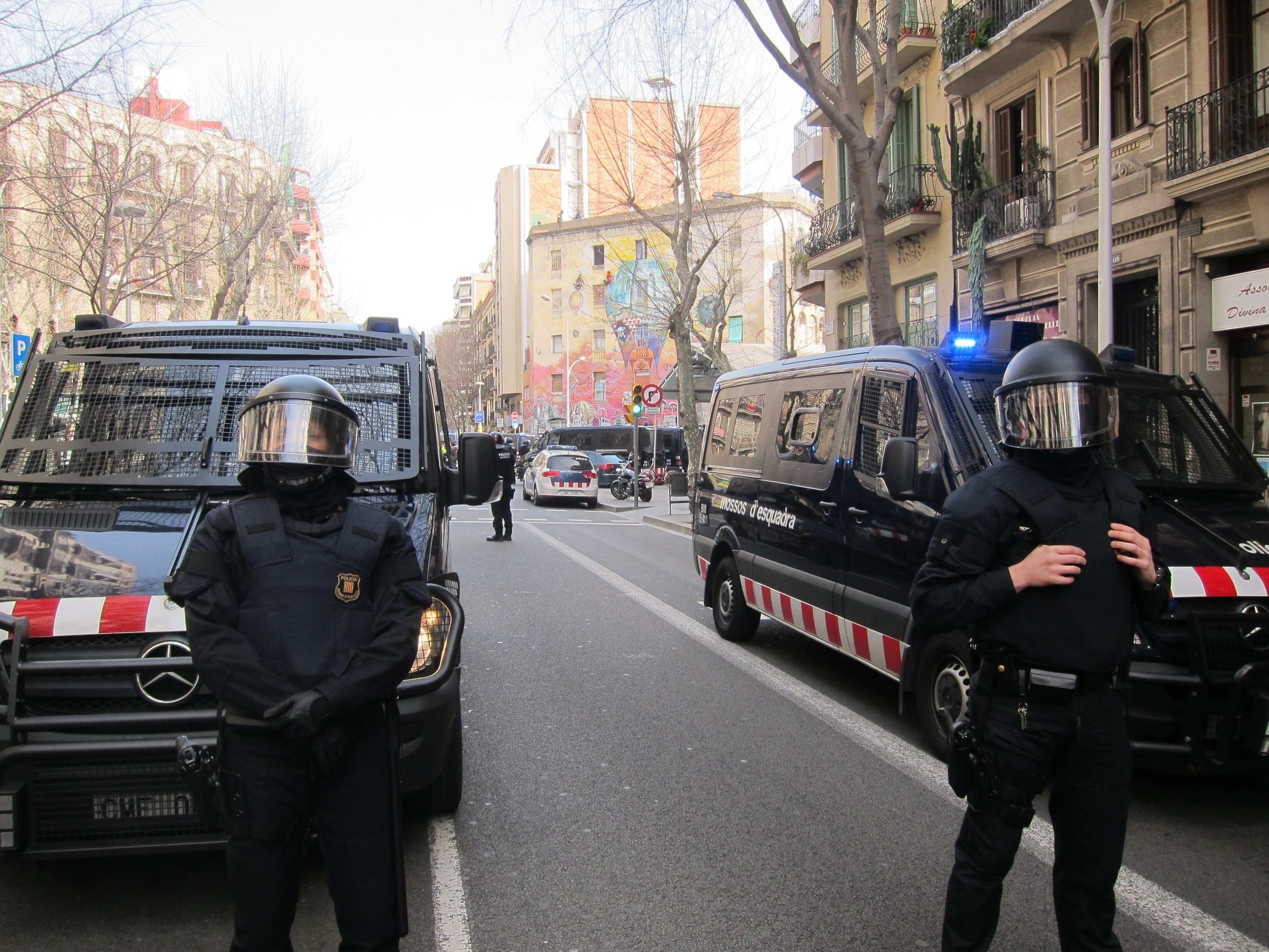 Agents de la Brimo dels Mossos d'Esquadra en una imatge d'arxiu / EUROPA PRESS