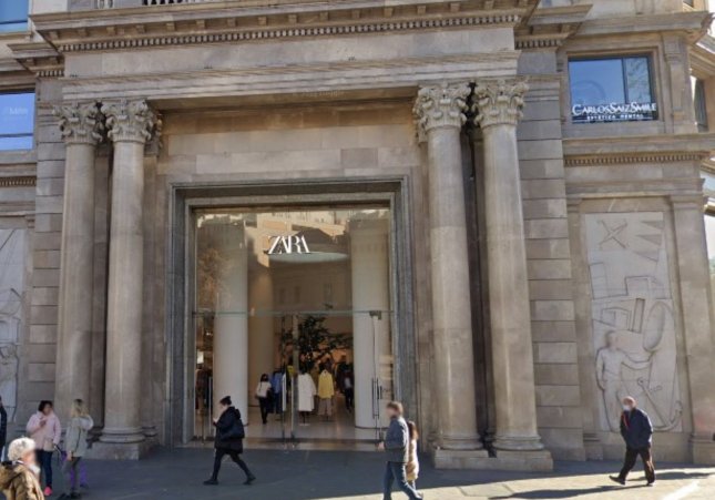 Zara de l'Eixample de Barcelona