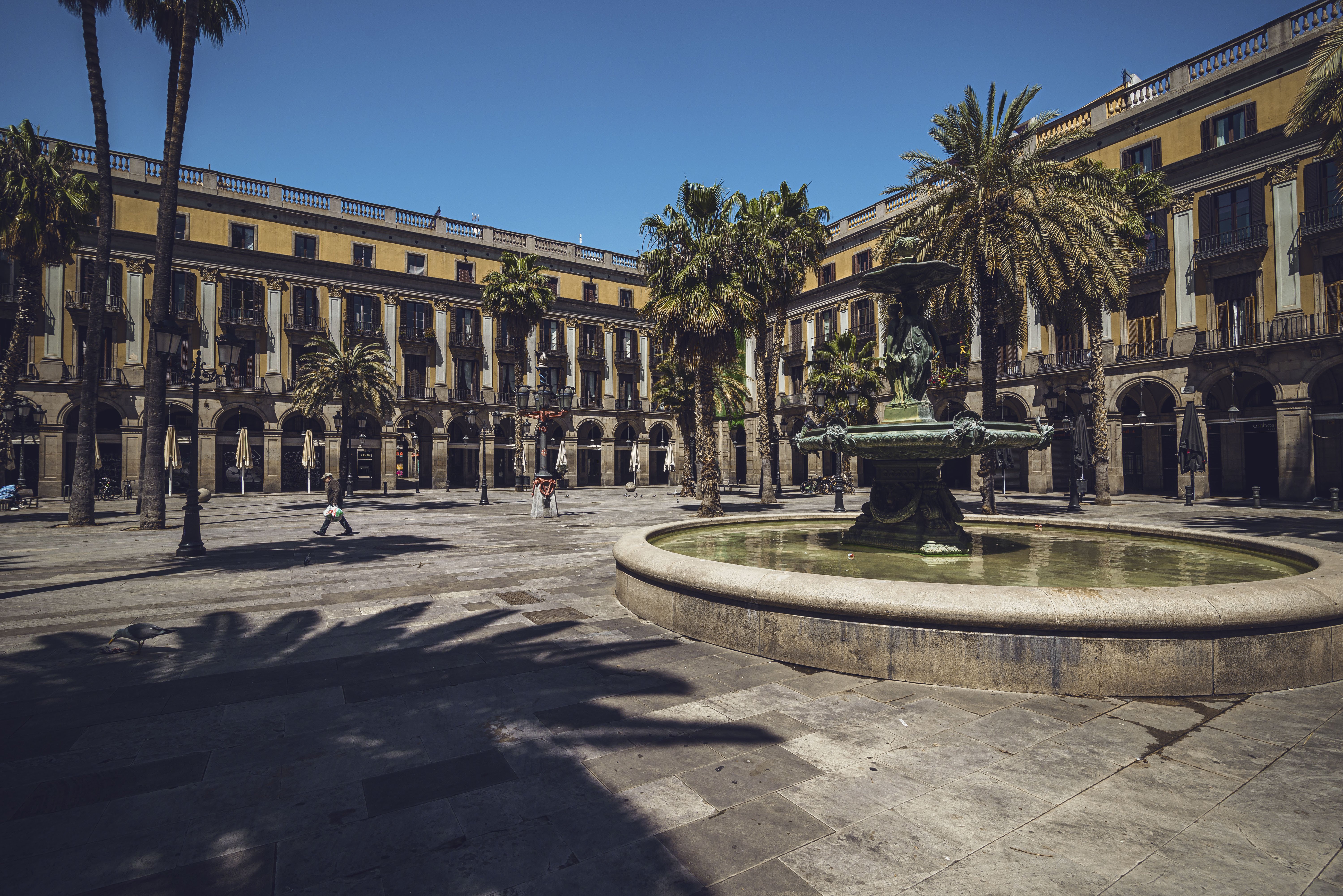 La Plaça Reial de Barcelona en una imatge d'arxiu / Matthias Oesterle / dpa