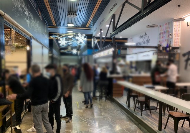 El mercat de San Agustín de Granada on van passar els fets / @PoliciaGr