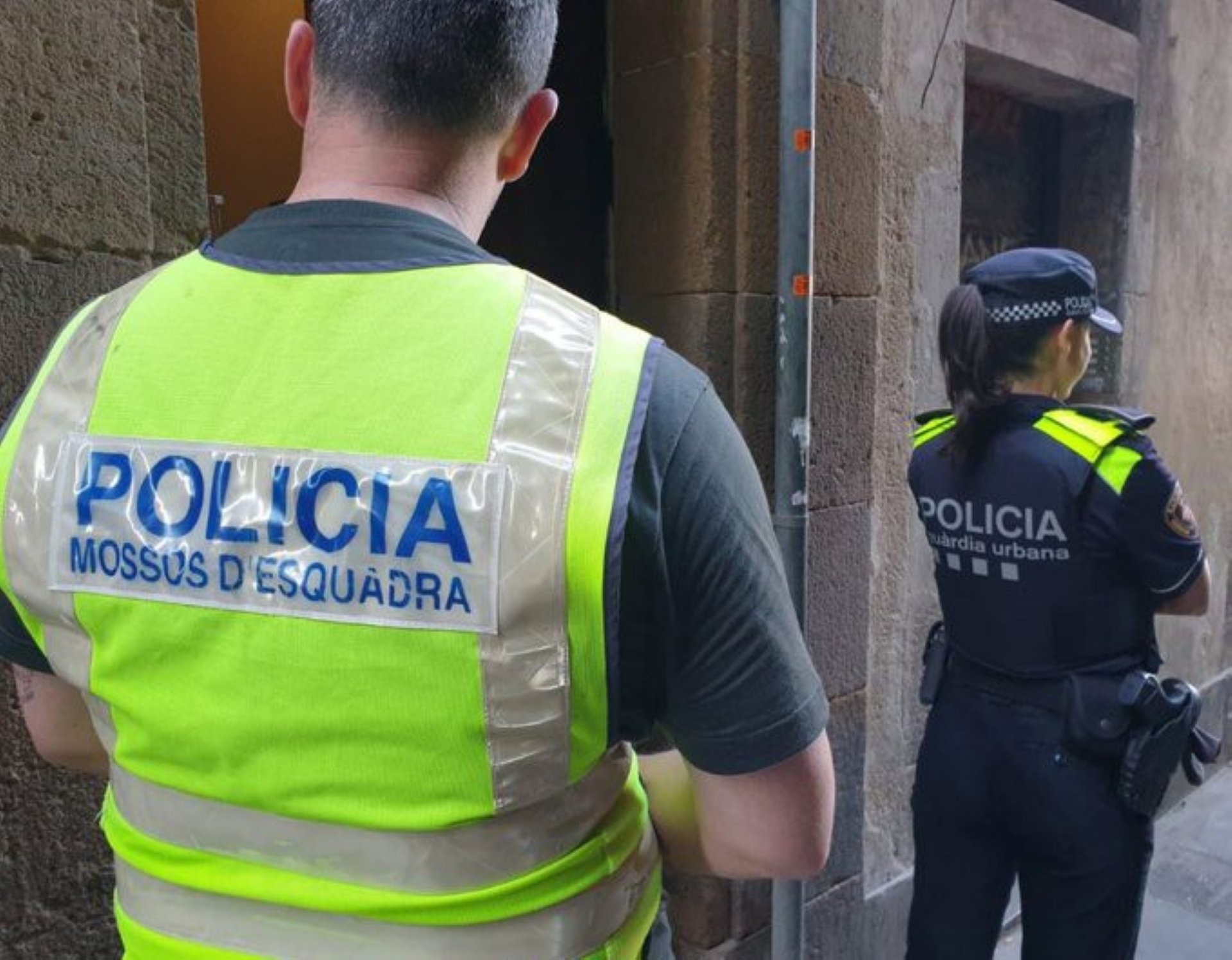 Escorcoll d'un narcopis a Sant Andreu Barcelona