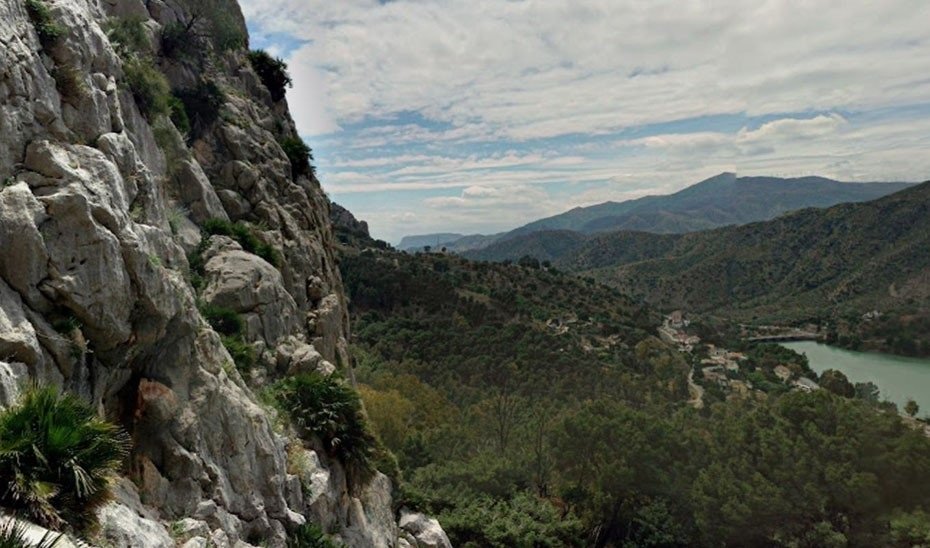 Zona de Màlaga on ha mort la dona fent escalada aquest dissabte