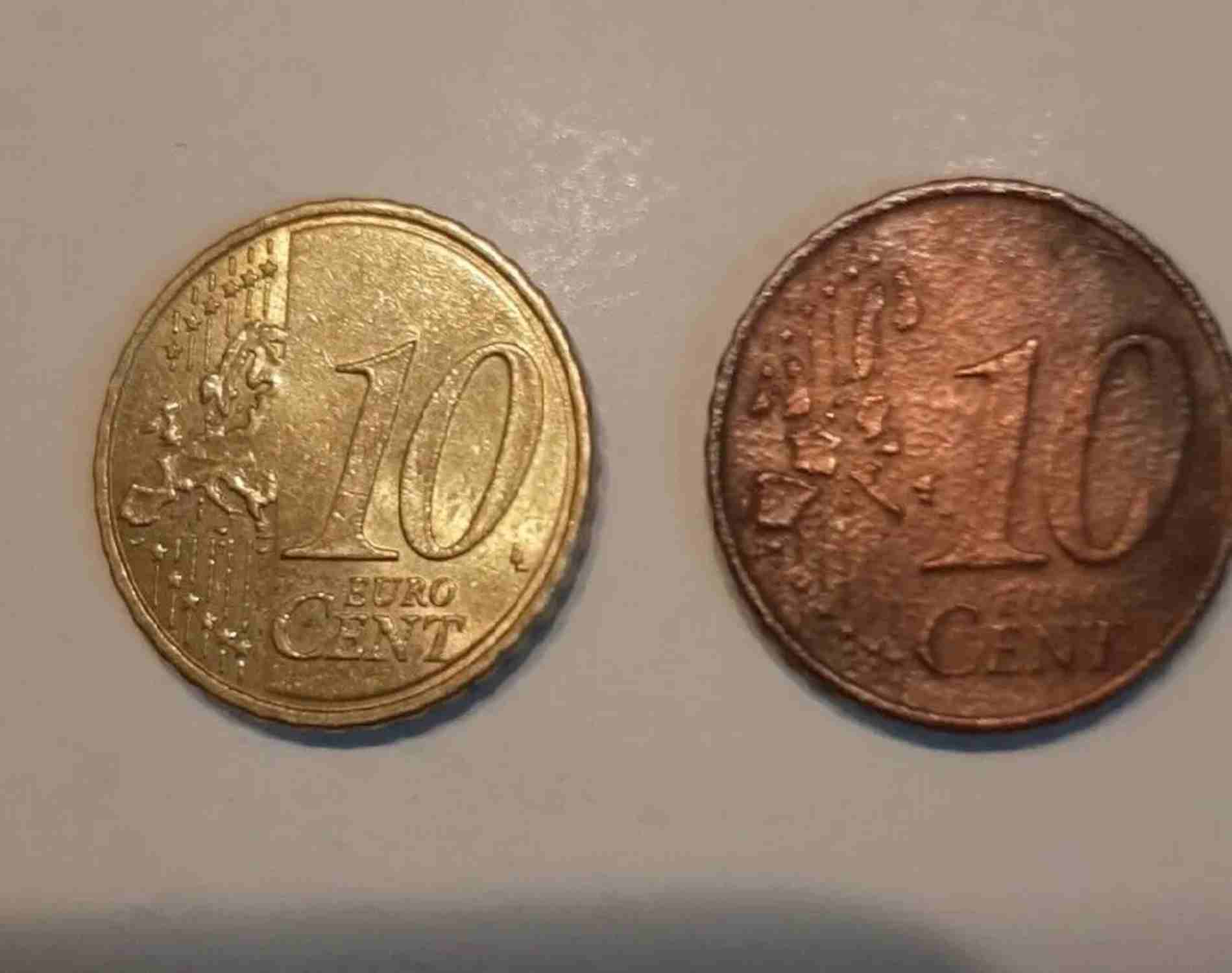 monedas alemana 10 centims