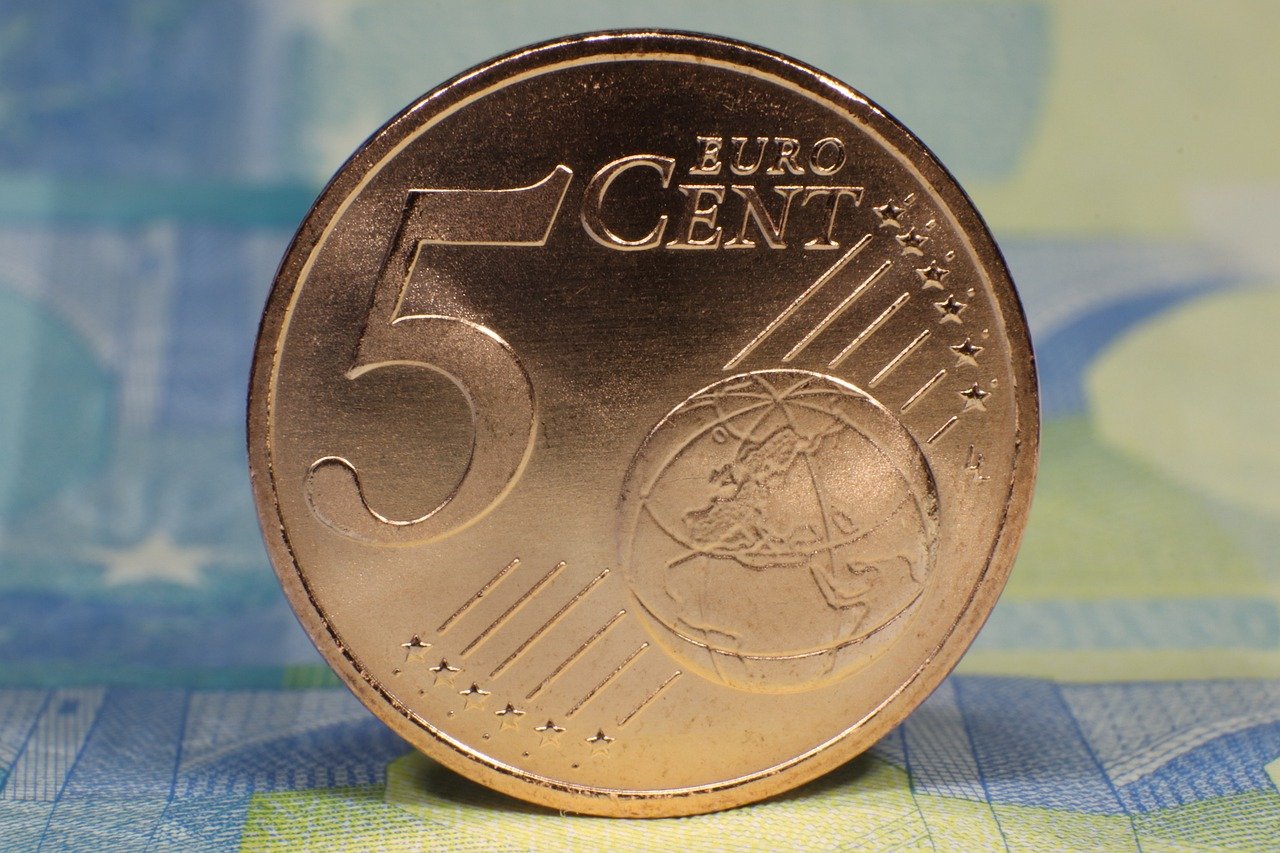 Moneda de cinc cèntims d'euro / PIXABAY