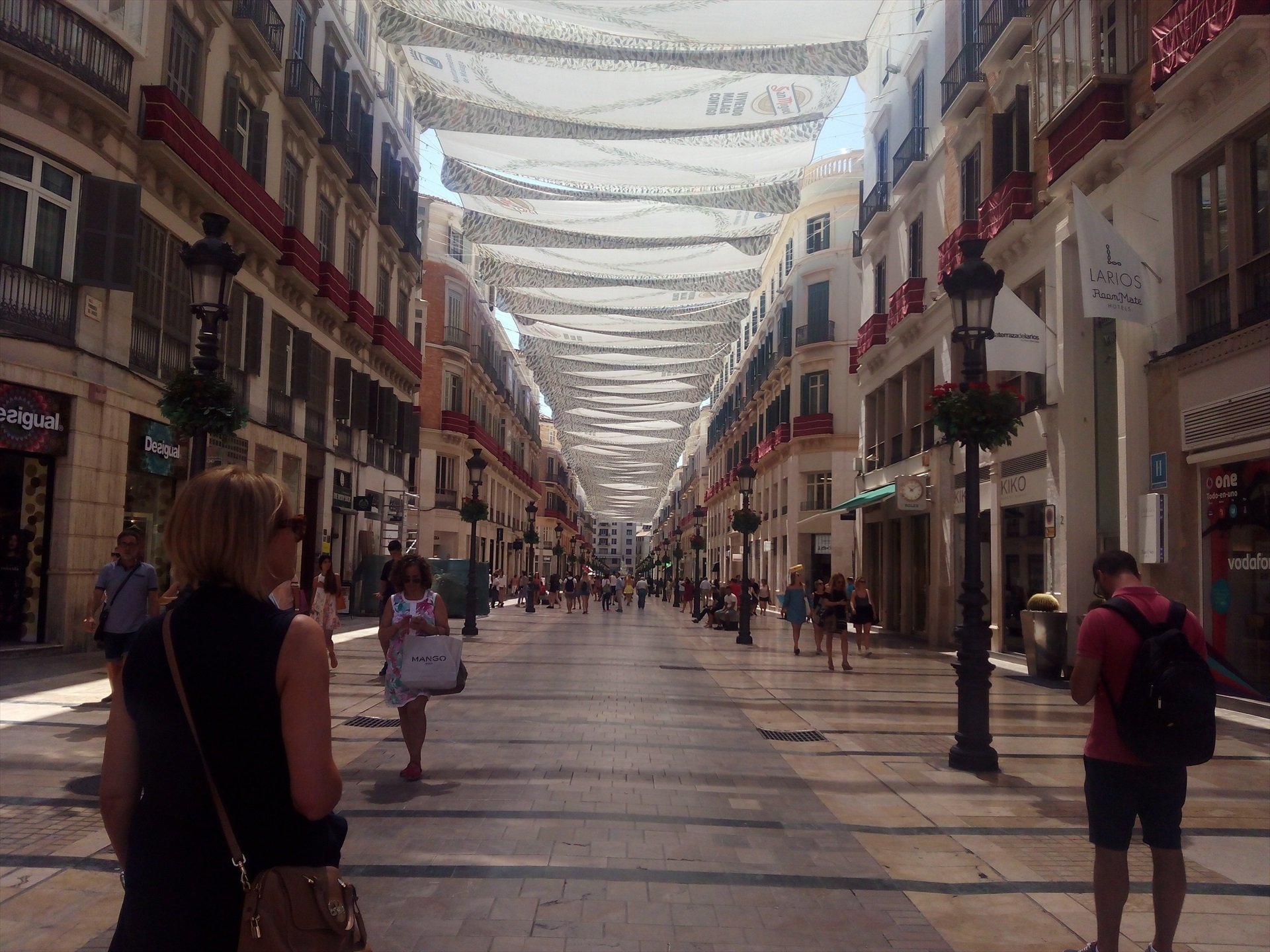 El carrer Larios de Màlaga, en una imatge d'arxiu / EUROPA PRESS