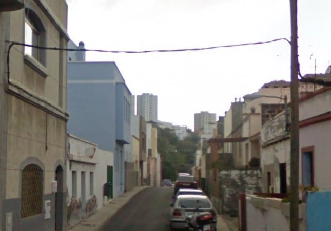 Zona on s'ha produït l'homicidi a Las Palmas de Gran Canària