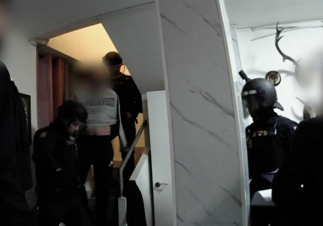 Detenció del fugitiu a Madrid per la Policia Nacional