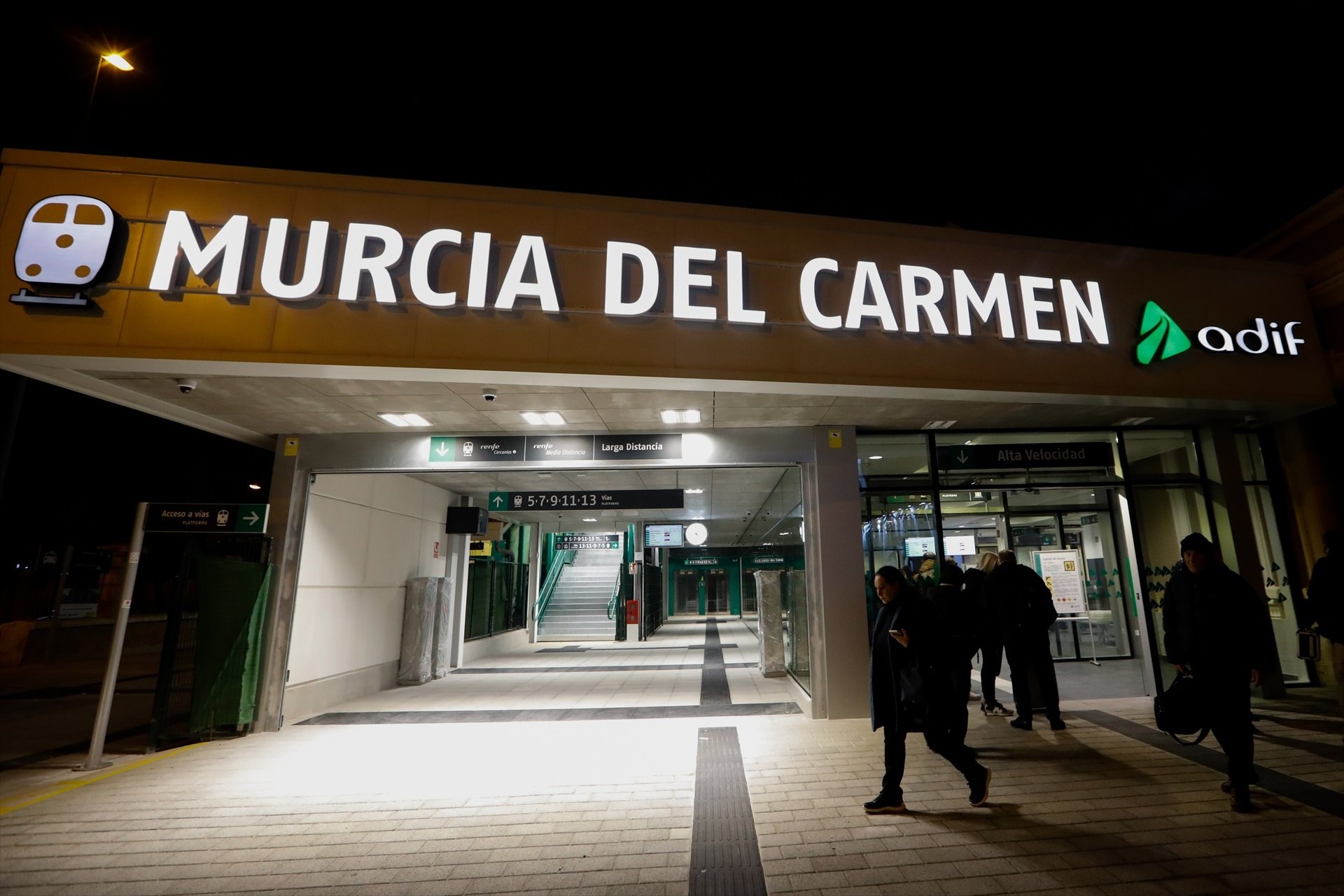 Estació Múrcia del Carmen en una imatge d'arxiu / Edu Botella - Europa Press