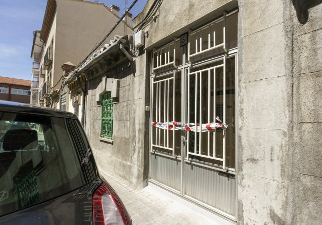 Habitatge on s'ha produït el crim / RAÚL SANCHIDRIÁN - EFE