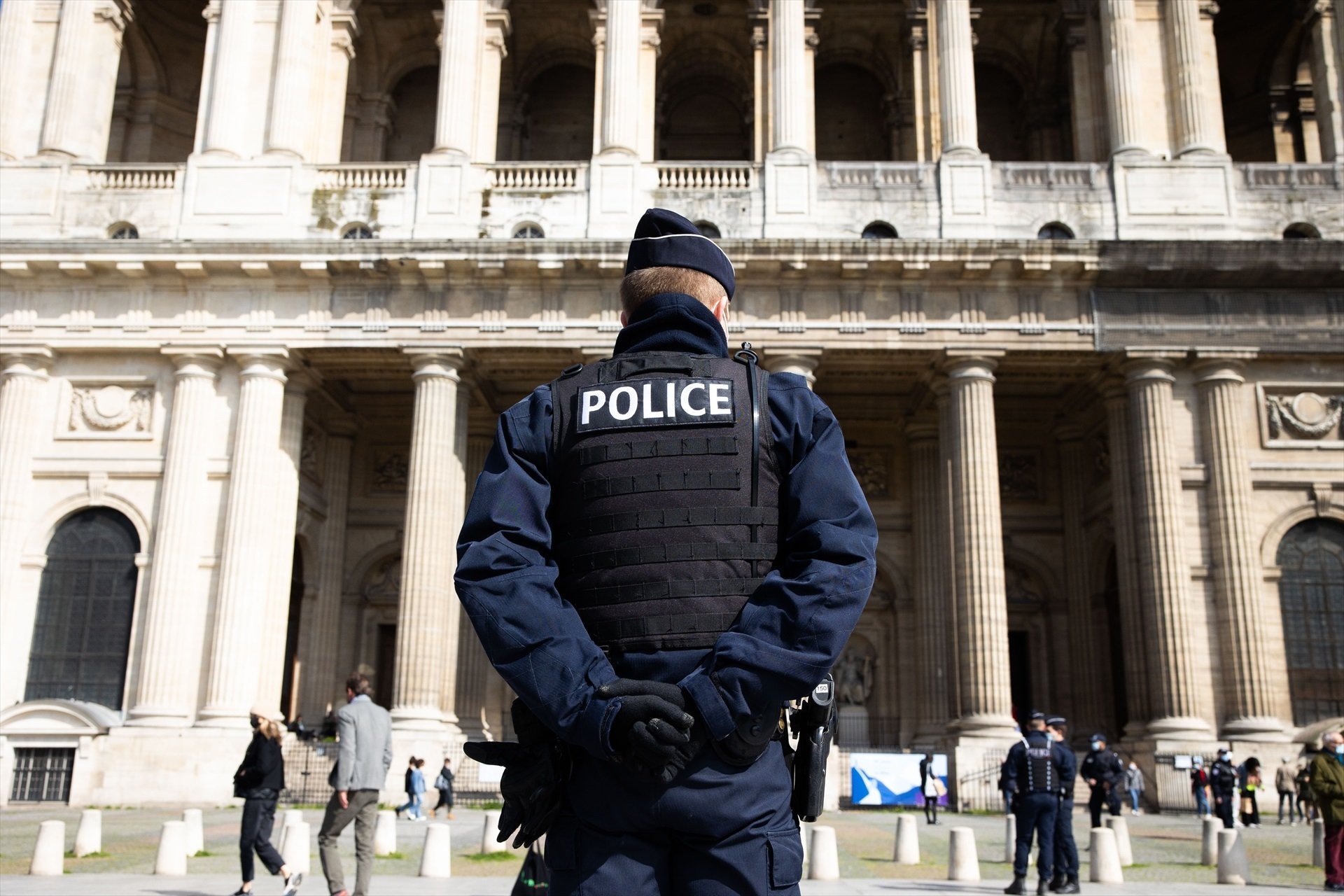 Un policia francès en una imatge d'arxiu / ALEXIS SCIARD, ZUMA PRESS, CONTACTOPHOTO 