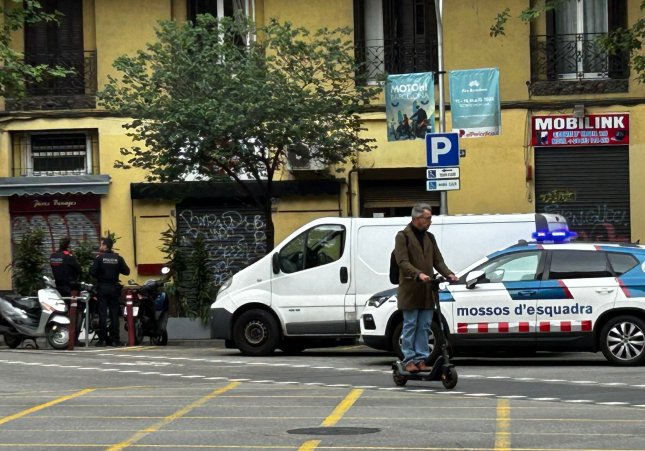 El carrer on s'ha produït la baralla a Barcelona / J.B.