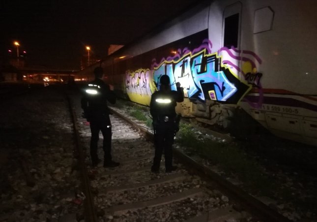Golpe contra los grafiteros de trenes: once detenidos en Galicia y Castilla y León por daños de 422.000 euros