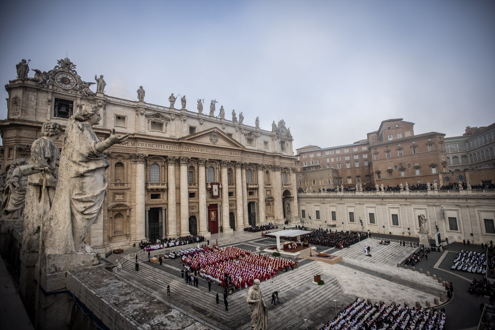 La plaça de Sant Pere del Vaticà en una imatge d'arxiu / Oliver Weiken, dpa, Europa Press, arxiu