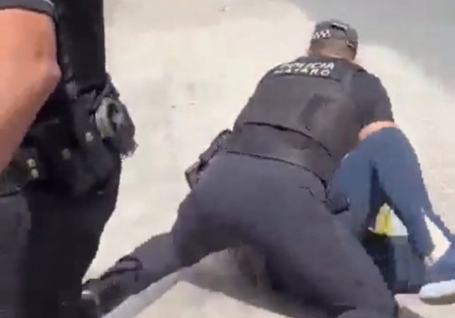 Detenció de la Policia Local de Mataró 