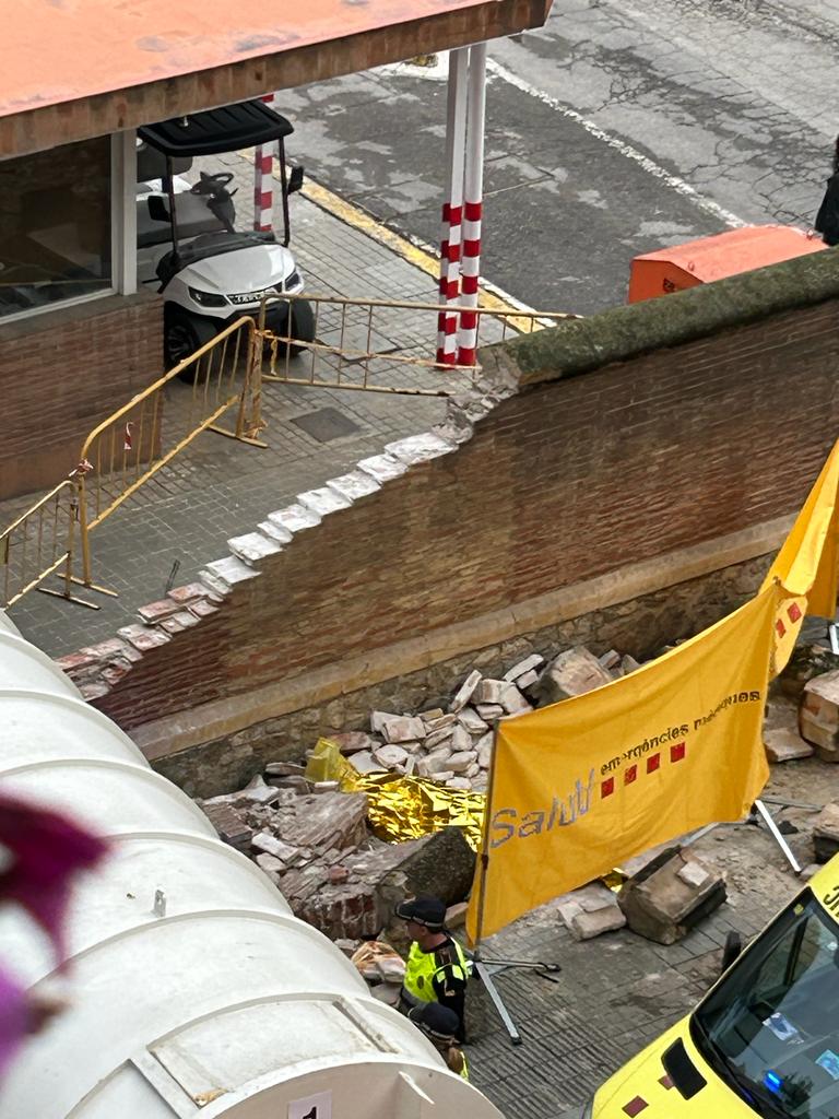Incident mortal al recinte de Sant Pau de Barcelona / CEDIDA